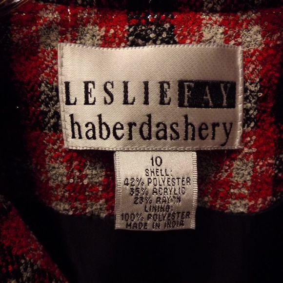 Gorgeous Vintage Tartan Plaid Blazer - Picture 3 of 3